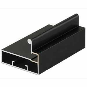 ALUMINUM PROFILE GLASS SHUTTER WITH HANDLE