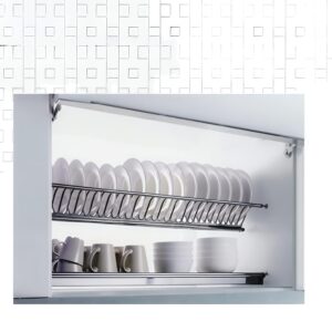 KITCHEN GLASS & PLATE TRAY