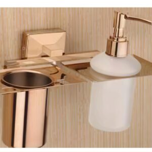 TUMBLER HOLDER & LIQ SOAP DISPENSER