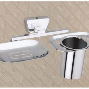 SOAP DISH & TUMBLER HOLDER