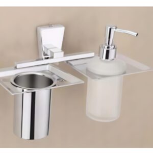 TUMBLER HOLDER & LIQ SOAP DISPENSER