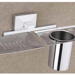 SOAP DISH & TUMBLER HOLDER