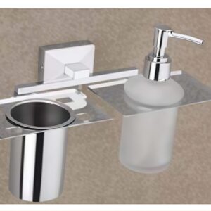 TUMBLER HOLDER & LIQ SOAP DISPENSER
