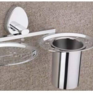 SOAP DISH & TUMBLER HOLDER