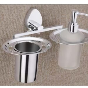 TUMBLER HOLDER & LIQ SOAP DISPENSER