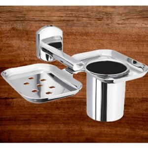 SOAP DISH & TUMBLER HOLDER