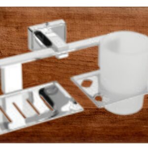 SOAP DISH & TUMBLER HOLDER