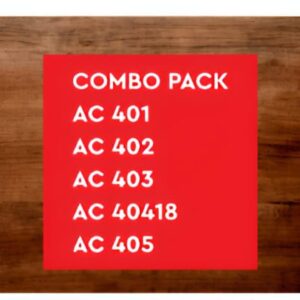 COMBO PACK (AC 401, AC 402, AC 403, AC 40418, AC 405)