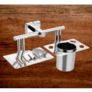 SOAP DISH & TUMBLER HOLDER